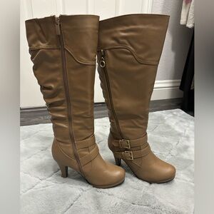 Tall Tan boots